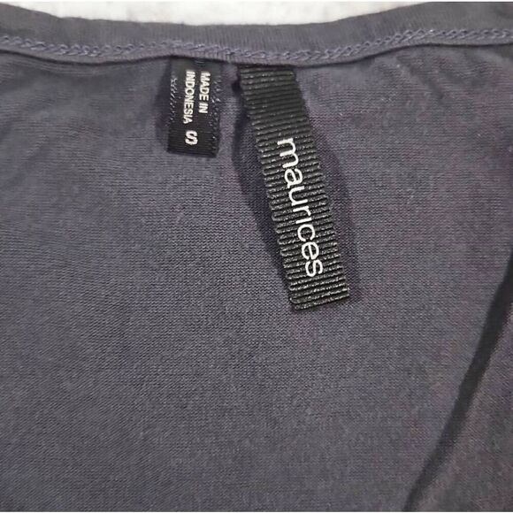 Women's Size Small Maurices Sequin Tank Top Gray Silver Festive Party Romantic - Picture 2 of 5